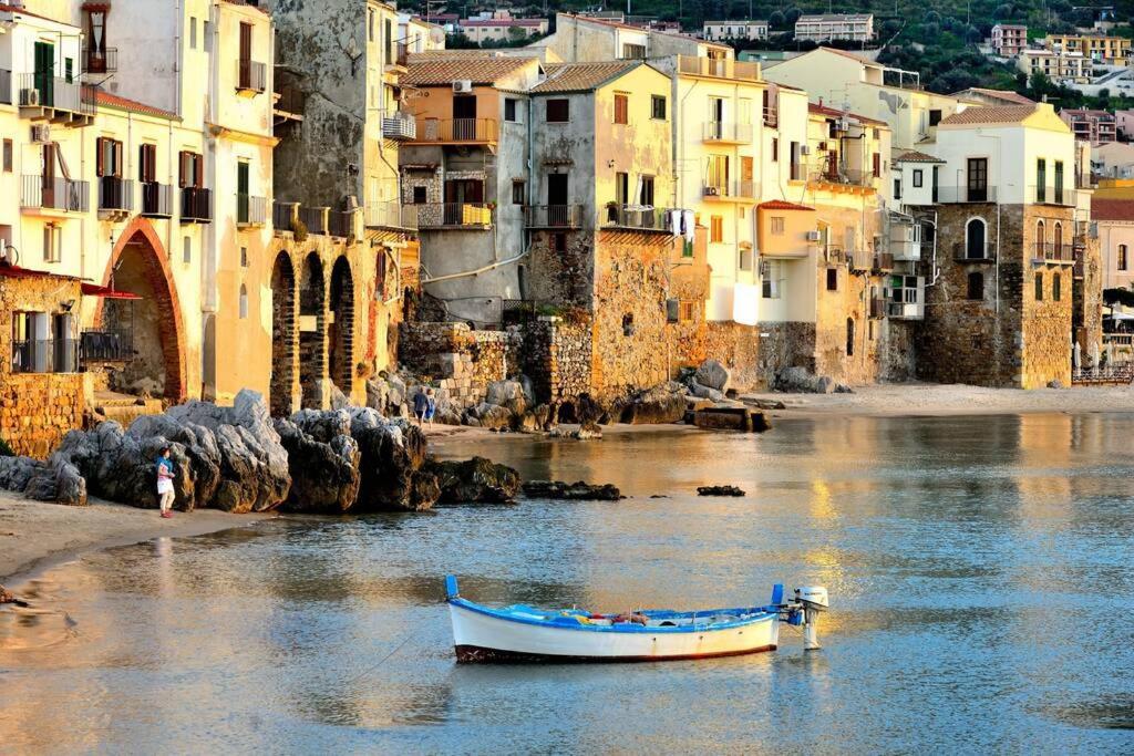 Lavatoioflats Casa Sul Mare E Sul Lavatoio Medievale A Cefalu Ngoại thất bức ảnh